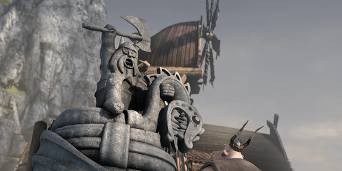 Dragons and Vikings used to be enemies, but now live together in harmony (Source: 'We Are Family Part 1' Dreamwork's Dragons: Riders of Berk, 2013).