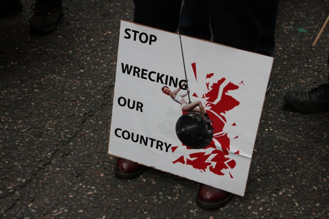 Everyone loves a reference to popular culture, but the image of David Cameron's head on Miley Cyrus' body is not one I will forget in a hurry!