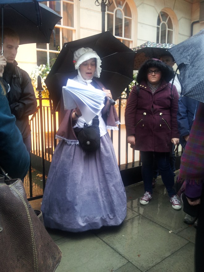 We weren't about to let a little bit of rain stop us!